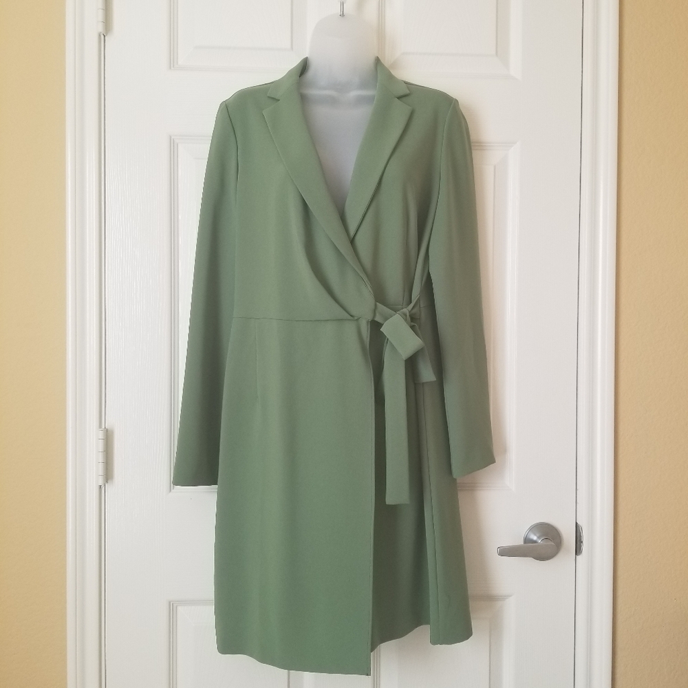 Pennyblack Green Shirt Dress Women's Size 8